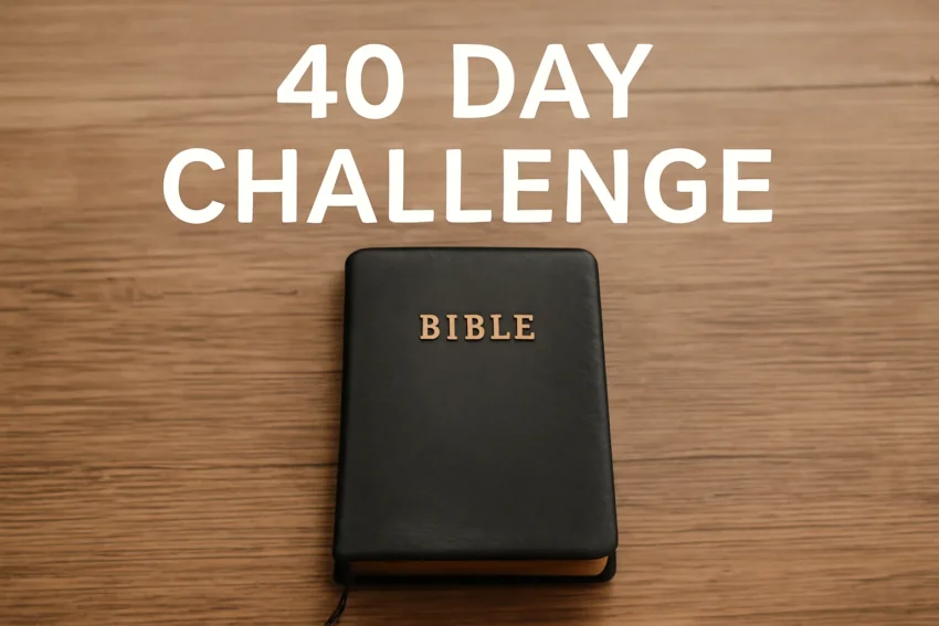 40 day challenge bible