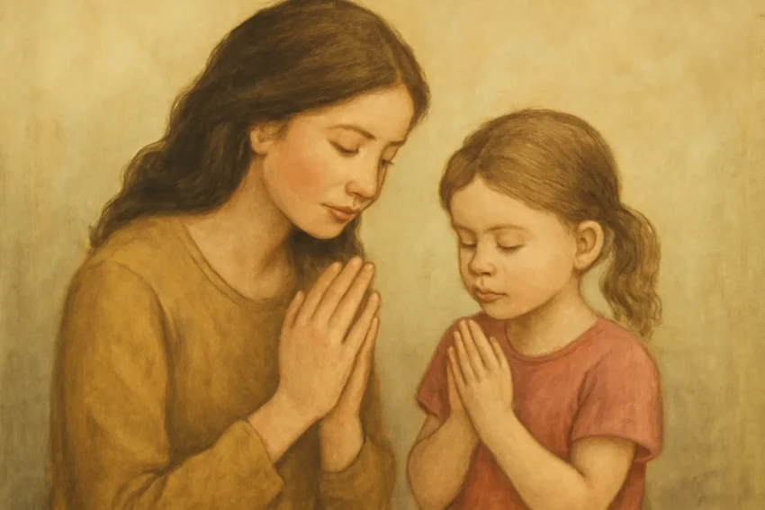 a prayer to my daughter