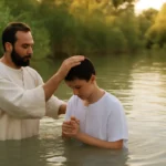 baptism at jordan river