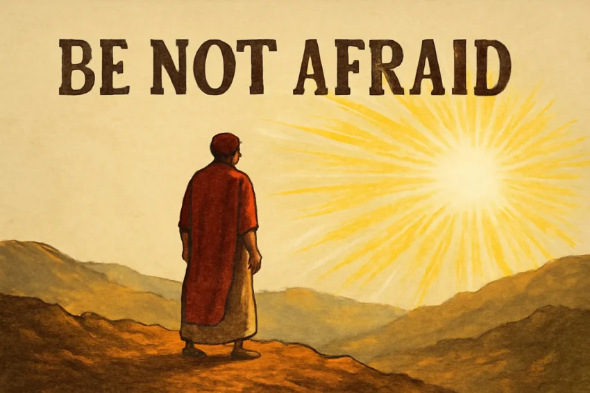 be not afraid bible verse