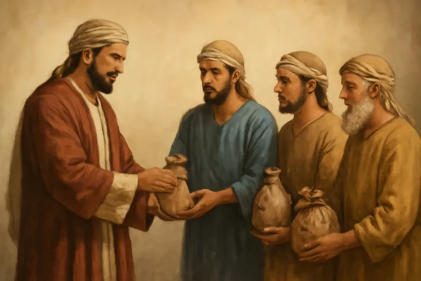 bible passage about talents