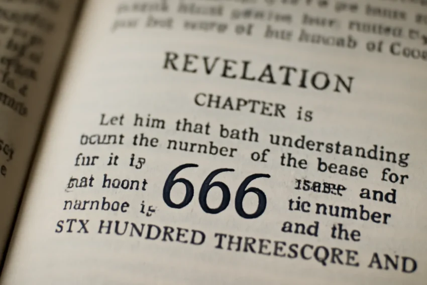 bible verse about 666