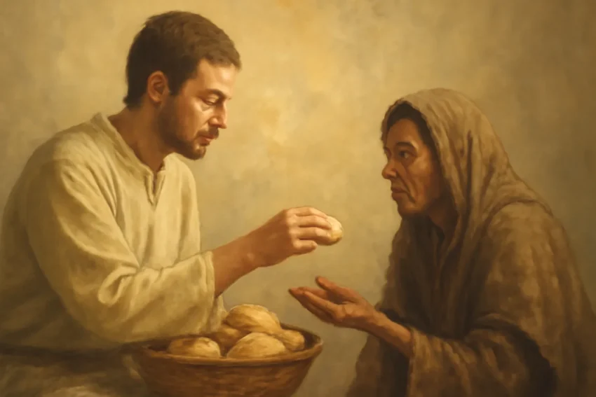 bible verse for feeding the hungry