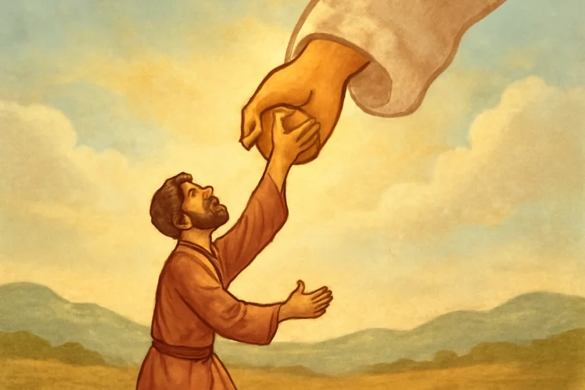 bible verse god will lift you up