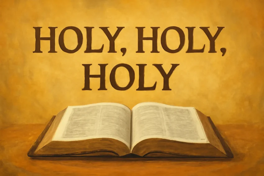 bible verse holy holy holy
