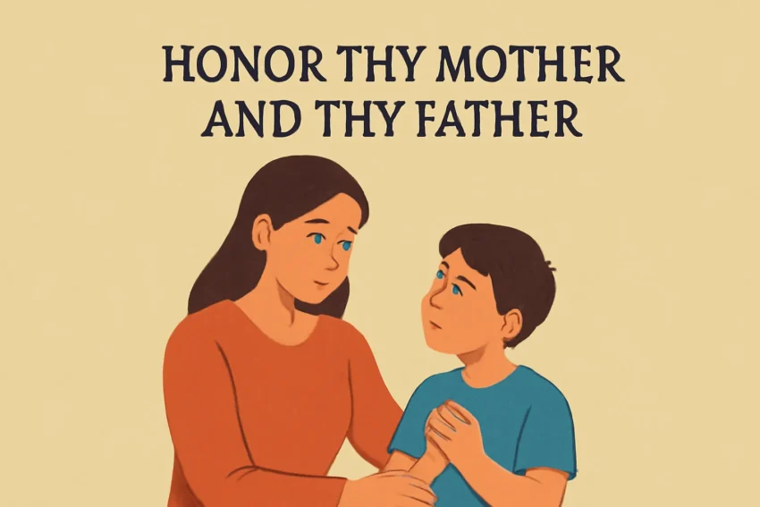 bible verse honor thy mother and thy father