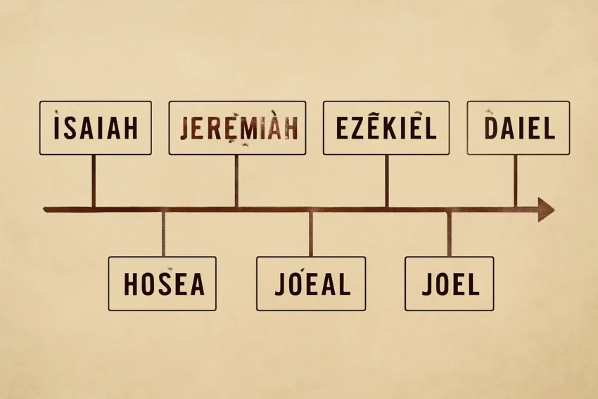 biblical prophets timeline