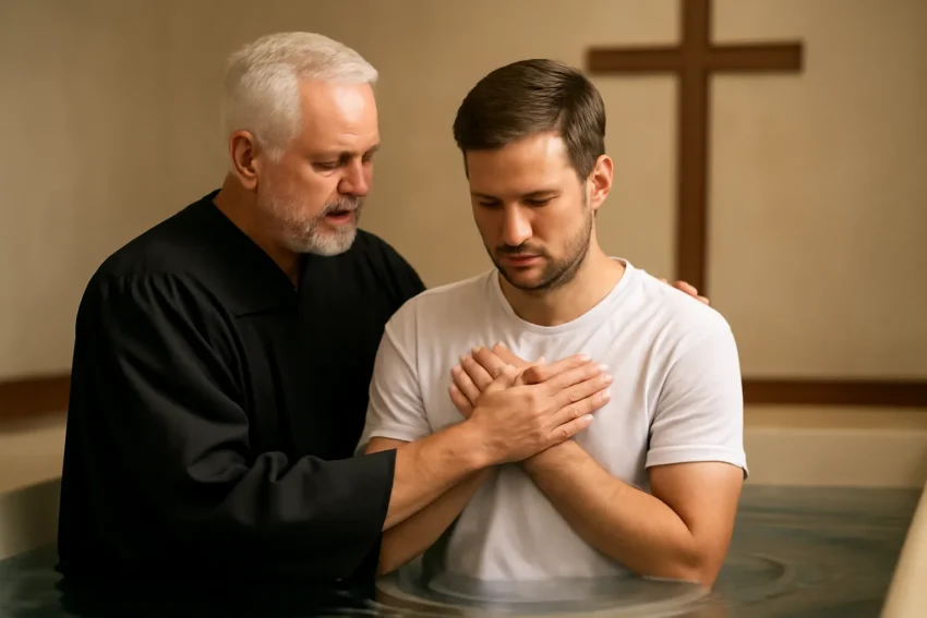born again christian baptism