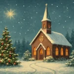 christmas card church