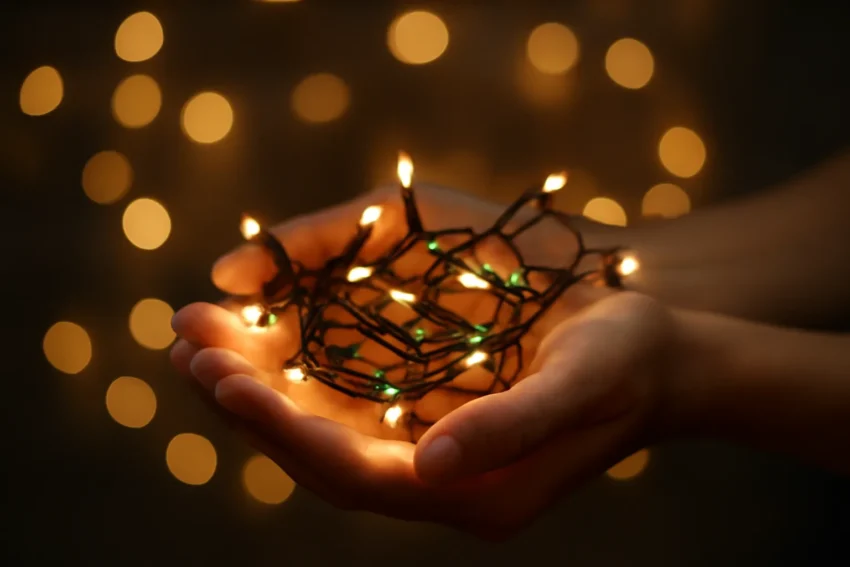 christmas lights help