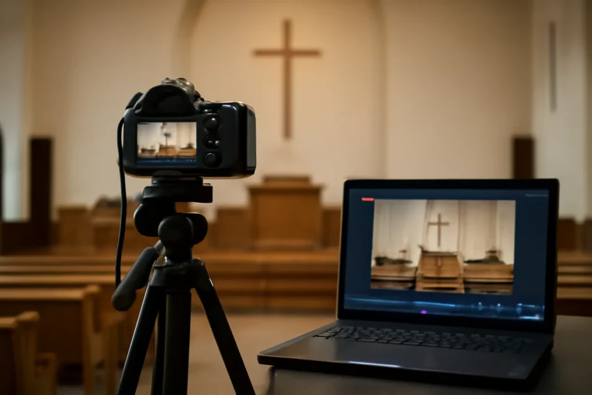 church live streaming setup