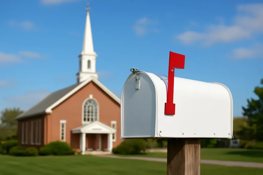 church mailbox