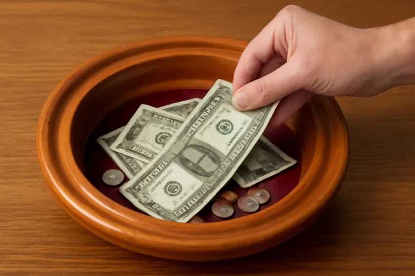 church offering and tithes