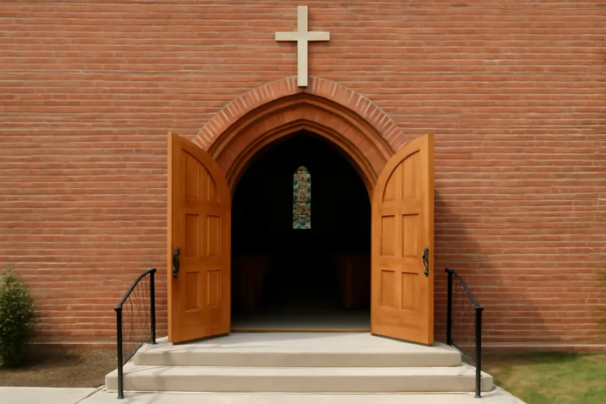 church opening