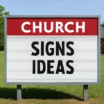 Church Signs Ideas: Creative Signage for Churches church signs ideas
